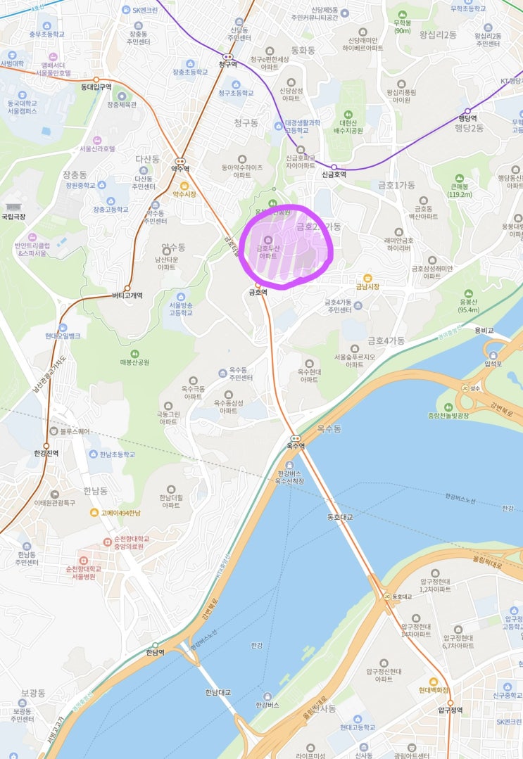  성동구 금호역 임장기 | 초역세권 아파트 직접 걸어봤다 (갭투자 가능성은?)