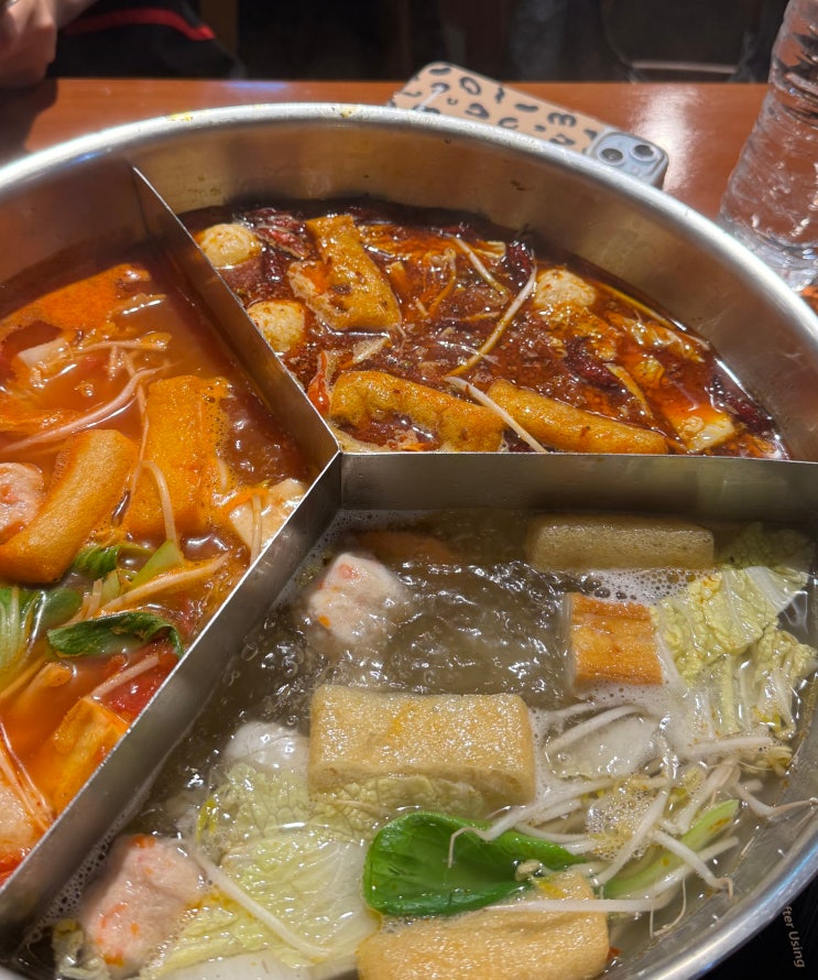  지하 1층에서 즐기는 2만 원대 훠궈 무한리필! 대구 동성로 라쿵푸 훠궈 솔직 후기