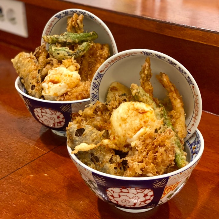  연남동 홍대 따끈 바삭한 튀김이 맛있는 텐동맛집 일식당, 쿄다이텐동 (혼밥도 추천)