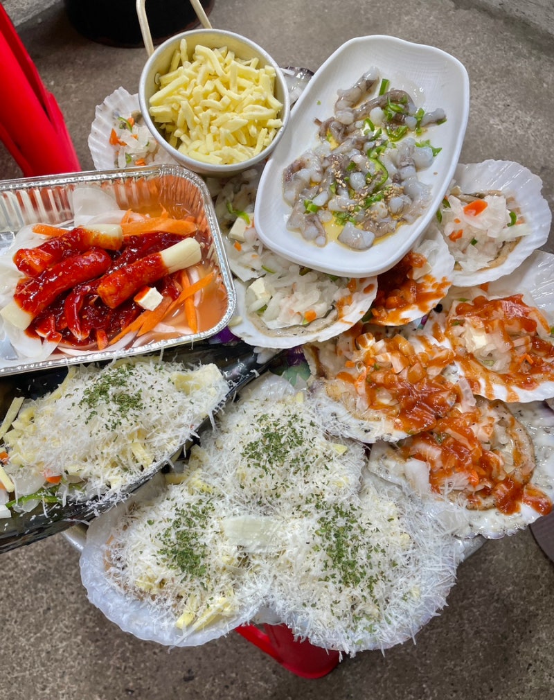 [부산] 부산 영도 태종대 조개구이촌 ‘물망초’ 추천 / 송도 암남공원 조개구이 vs 태종대 조....