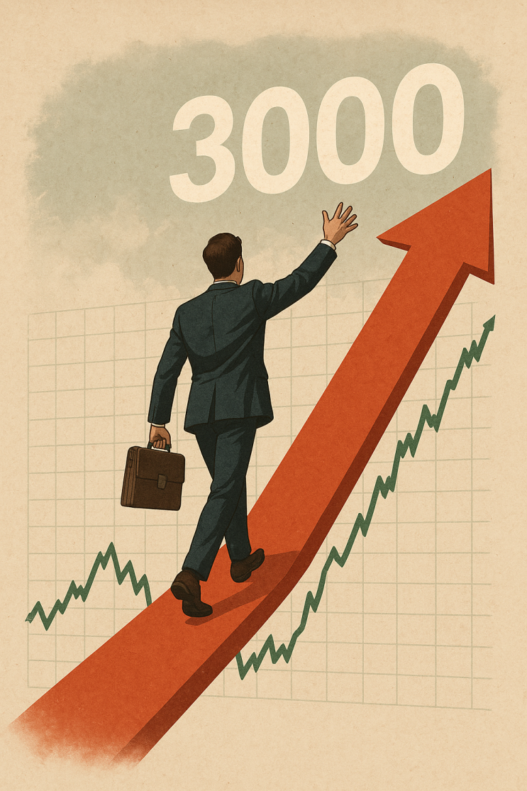  3년 5개월 만의 귀환, KOSPI 3000 시대의 서막인가?