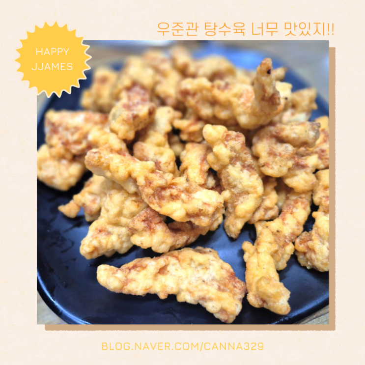 진주성 맛집 우준관, 중식 탕수육,가성비 끝판왕!