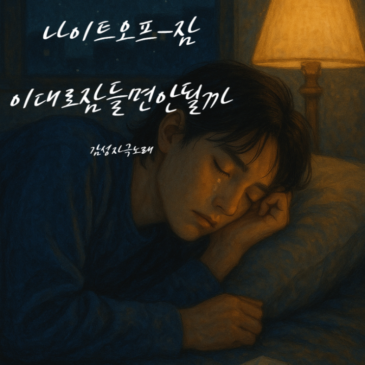  나이트오프 잠 가사 해석 - 지친 마음을 안아주는 위로의 노래