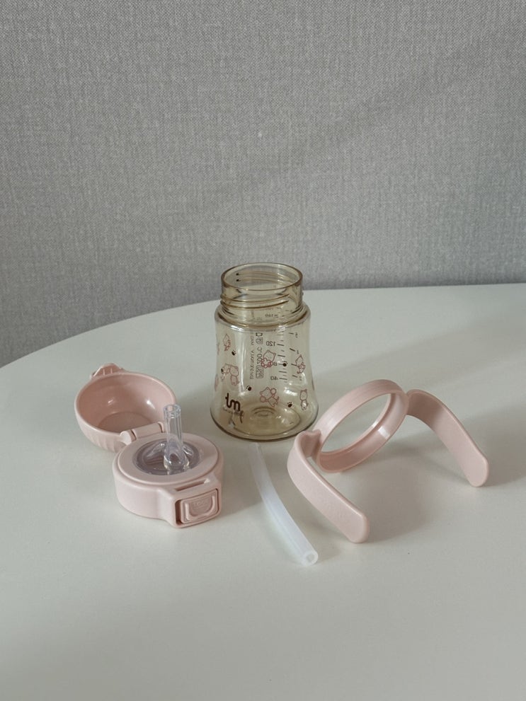  토비앤몰리 안전한빨대컵 어린이집 준비물