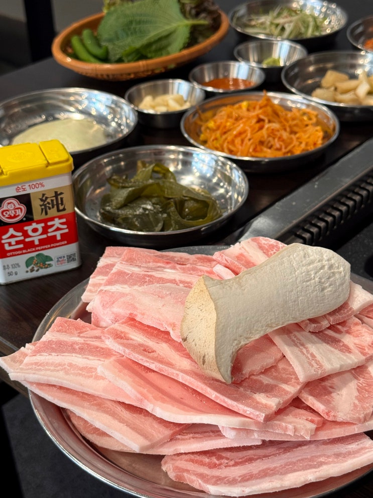  수원 광교 맛집 : 원천유원지 냉삼 앨리웨이점 점심 방문 주차