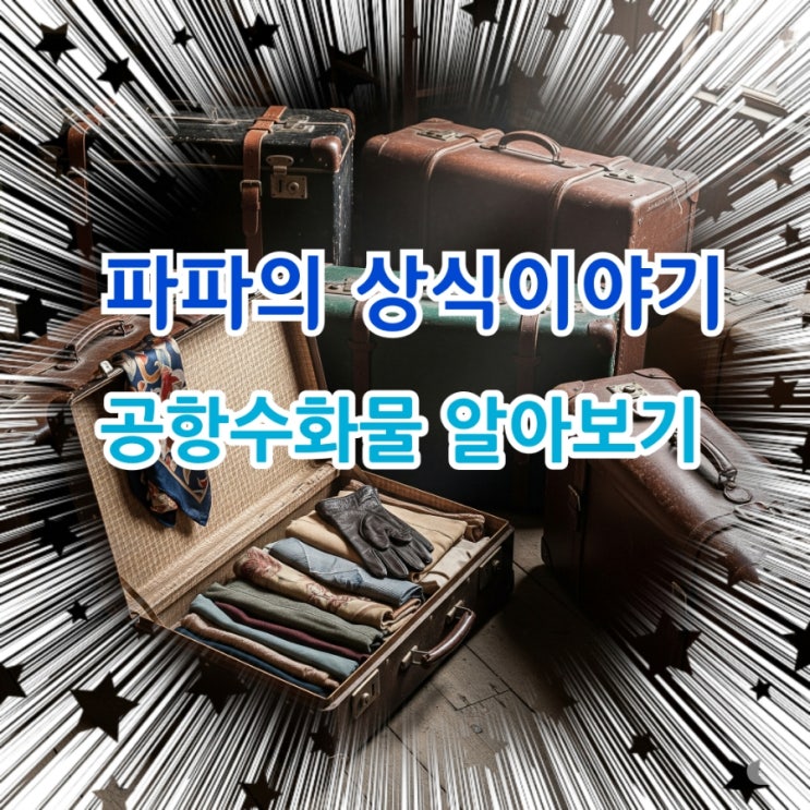  여행의 시작과 끝, 공항 수하물 완벽 가이드!