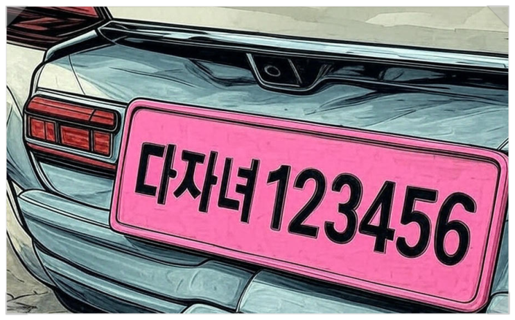  전문가도 놓친 핑크색 번호판 숨겨진 진실 4가지