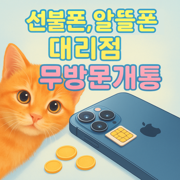  제주선불폰 알뜰폰개통 대리점 위치 확인