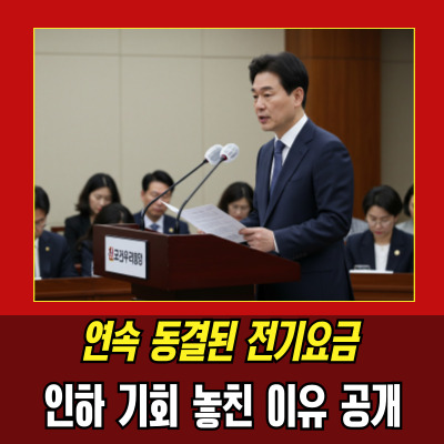 3분기전기요금 동결, 가정용 전기료 인하 왜 안됐나