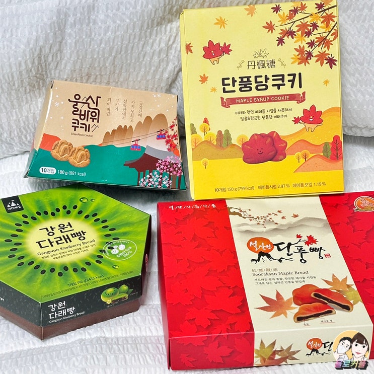 속초 기념품 선물로 딱인 과자의성 체험 특산품 쿠키 빵 리뷰