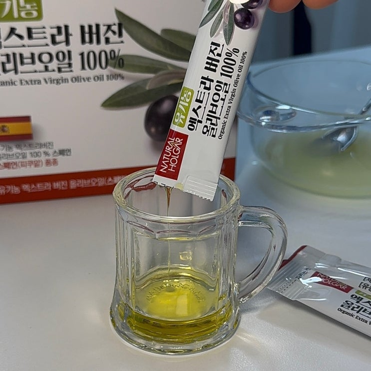  네츄럴올가 스페인 유기농 올리브오일 스틱, 엑스트라버진의 진짜 맛을 느껴보다!
