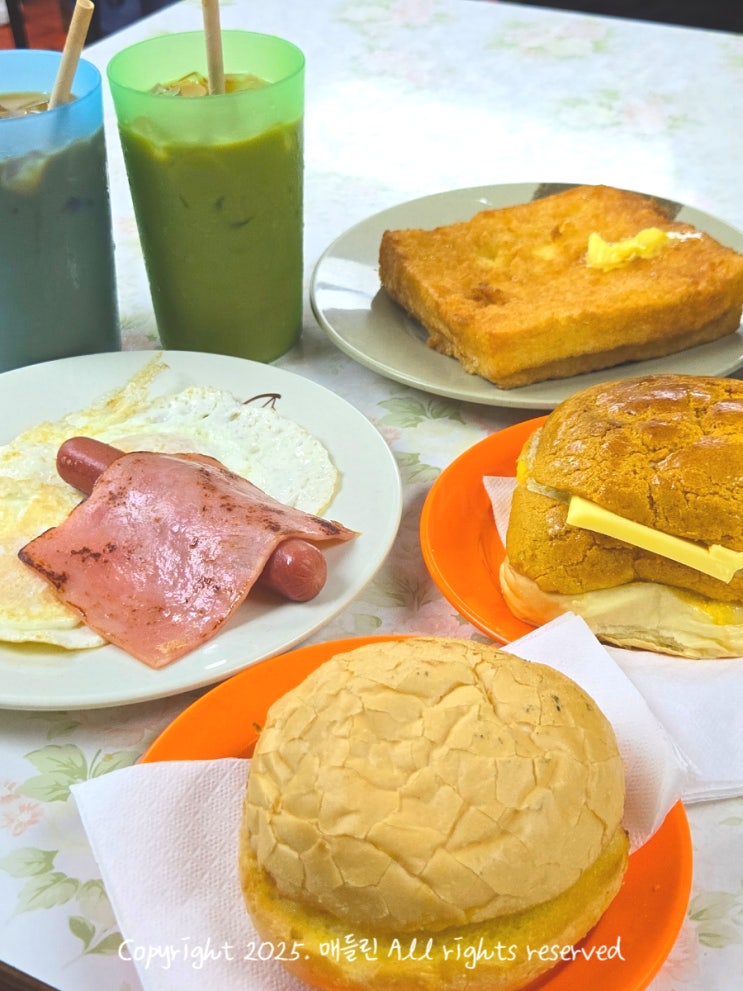  홍콩 맛집 란퐁유엔 소호점 토스트 메뉴추천 가는법 옥토퍼스카드결제 홍콩여행 필수코스 차찬탱