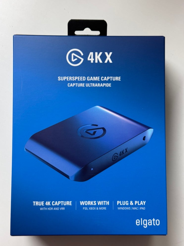 게임 방송이나 녹화? 4K? 모두 한방에 해결. 엘가토 4K X (Elgato 4K X) 게임 방송이나 녹화? 4K? 모두 한방에 해결. 엘가토 4K X (Elgato 4K X)
