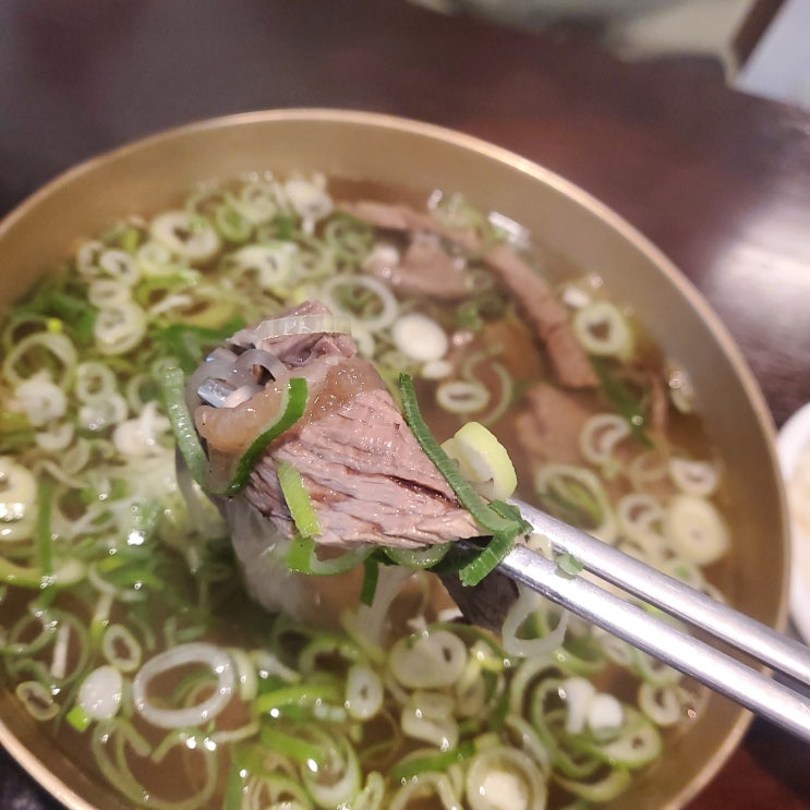  유성옥 도룡점_깔끔한 한우곰탕(맑은국) 맛집