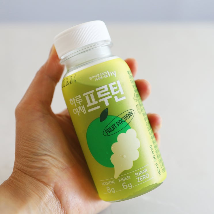  한국야쿠르트 상큼한 단백질음료 hy 하루야채프루틴