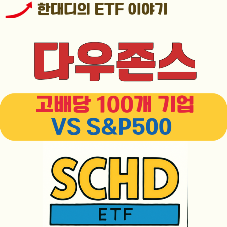 미국 SCHD ETF 주가, 슈드 배당금 고배당 주식