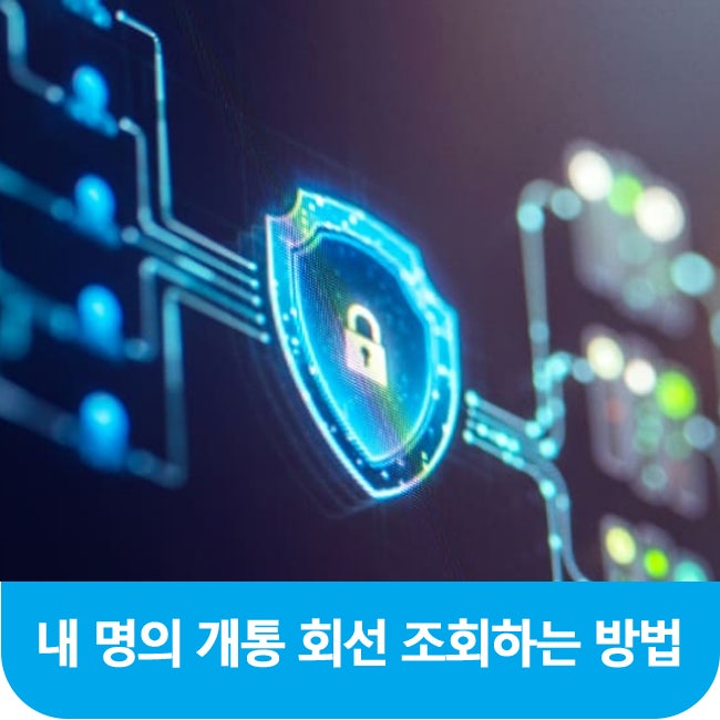  내 명의 개통 번호 회선 확인 3가지 방법