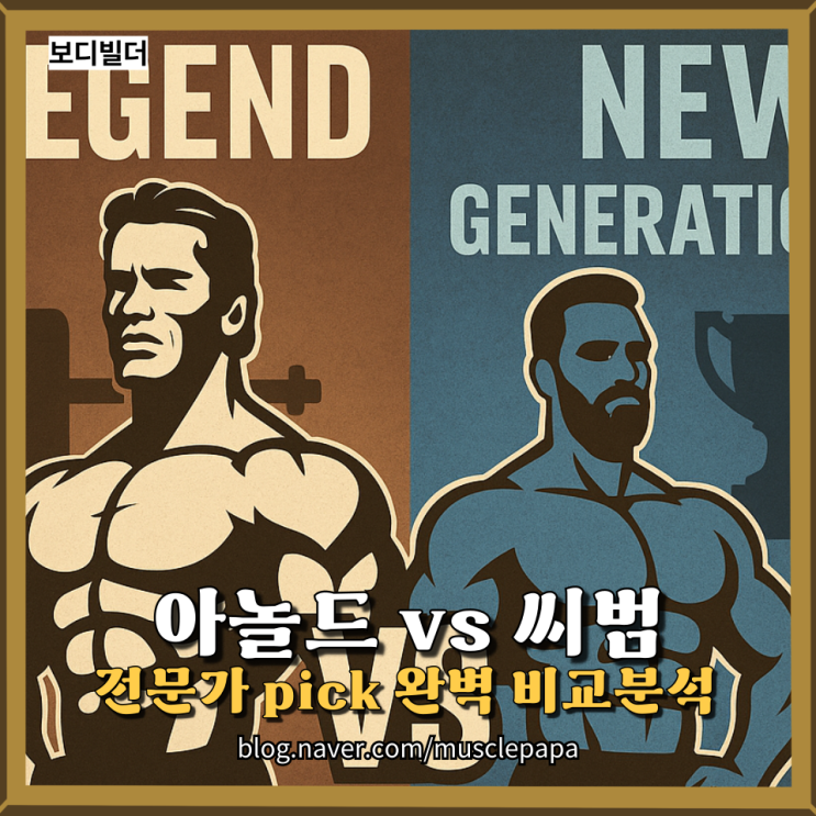  레전드와 신세대의 맞대결! 아놀드 vs 씨범 비교 분석