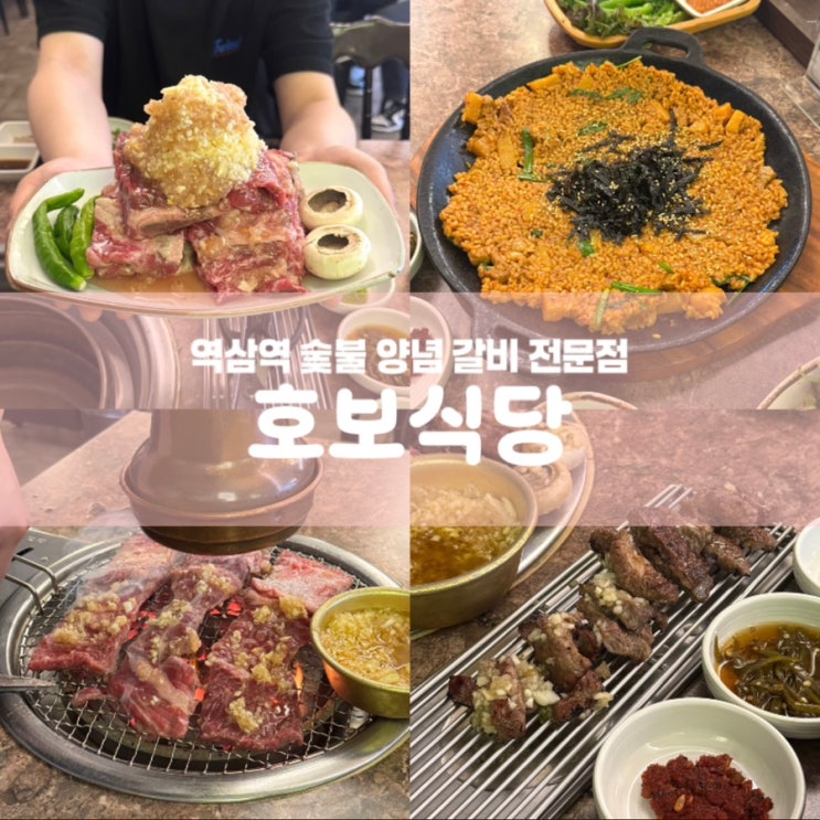  호보식당 강남 역삼역 소고기 맛집