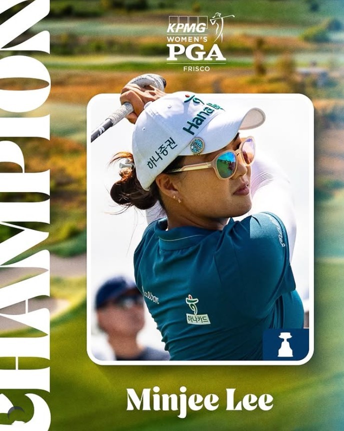 KPMG 위민스 PGA 챔피언십 이민지 우승, 최혜진 이소미 8위... 