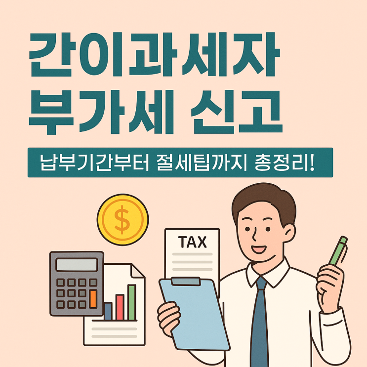  간이과세자 부가세 신고방법! 납부부터 절세전략까지 한눈에