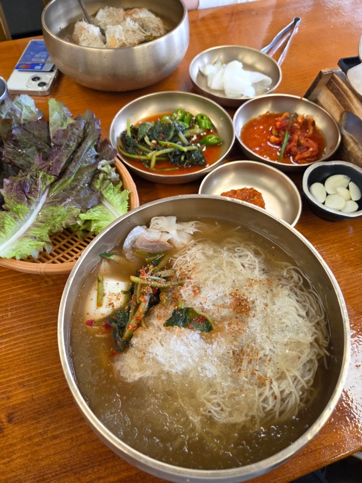  순천 오대옥천냉면에서 시원한 냉면과 갈비를!