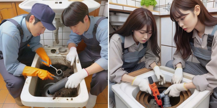  신속한 서비스, 믿음직한 싱크대막힘으로 하수구 문제 해결