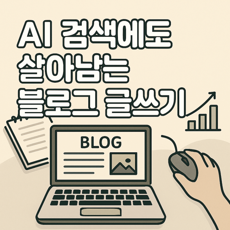  AI 검색 시대 블로그 글 노출력을 높이는 JI의 감성 전략