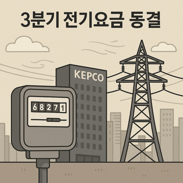 <b>3분기 전기요금 동결</b>…물가 안정과 한전 재정 사이, 그... 