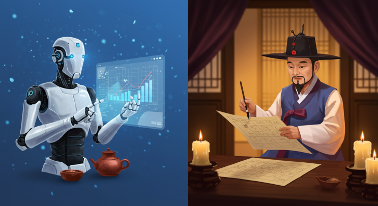  AI (챗 지피티)사주풀이 vs ️ 사람 사주풀이