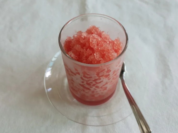  수박 그라니따 Watermelon Granita