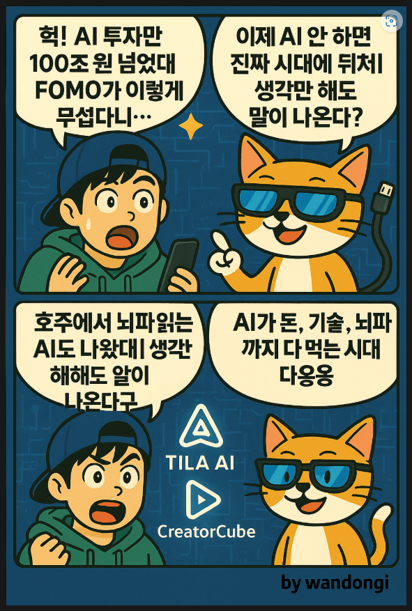  AI 투자 100조 시대! 내 생각 읽는 뇌파 AI까지… 6월 최신 뉴스 총정리(AI FOMO 폭발!)