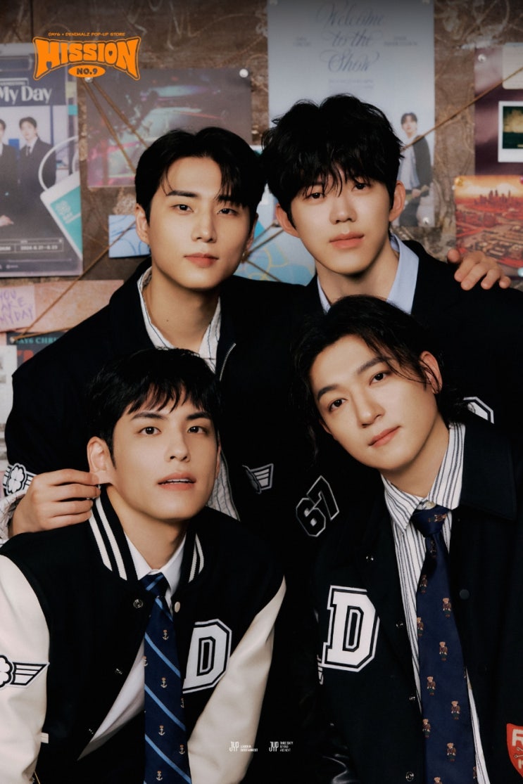 DAY6(<b>데이식스</b>) 데니멀즈 팝업스토어 MISSION No.9에... 