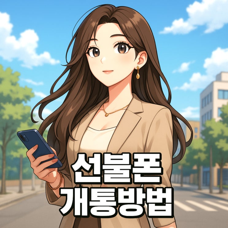  선불폰 무제한 요금제 개통 체크리스트