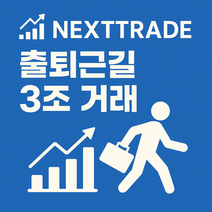  “출퇴근길 3조 거래”…넥스트레이드, 증시의 지형을 흔들다