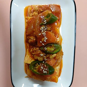매콤돈민찌 두부조림