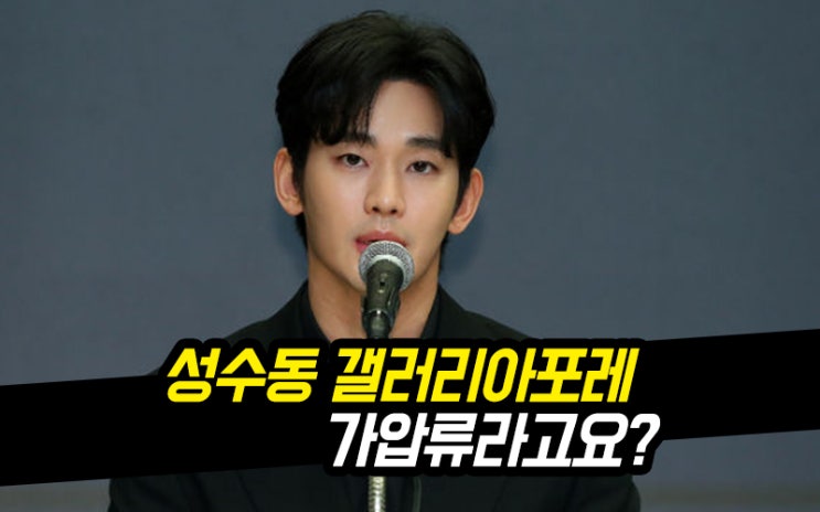 40억짜리 성수동 주상복합 갤러리아포레, 광고주에 가압류 된 김수....