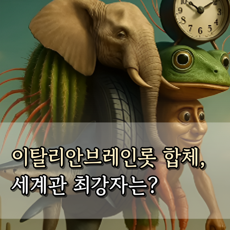 이탈리안브레인롯 합체, 세계관 최강자는 누굴까