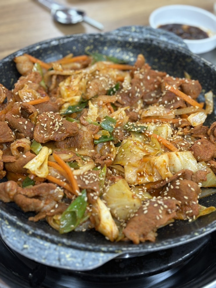  포항기사식당 해도동맛집 제육쌈밥 황보네먹거리