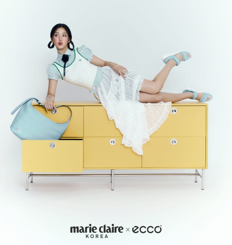 에코(ECCO), 오마이걸 '미미' 서머 샌들 캠페인 공개