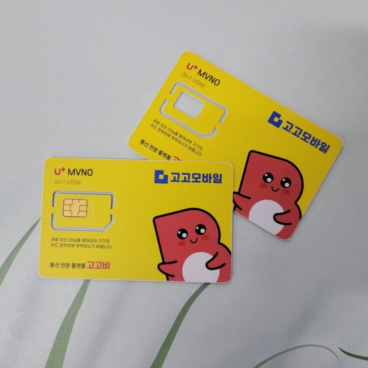  다이소 선불폰 알뜰폰 유심 가격 확인 및 개통 절차