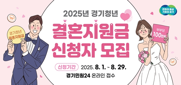  2025 경기도 결혼지원금 신청방법  A to Z