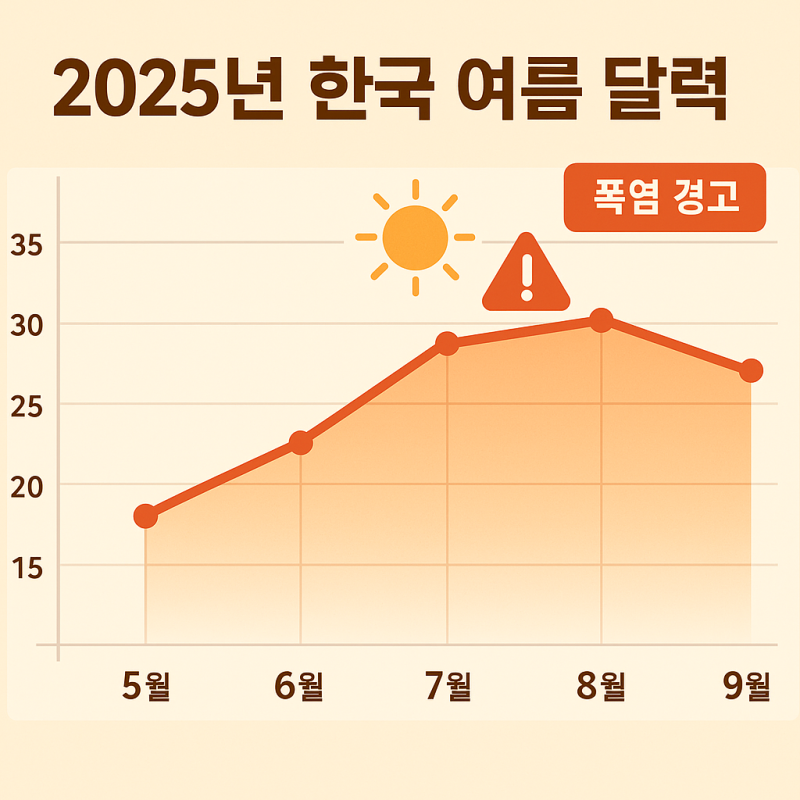 한국 여름 기간, 공식적으로 언제부터 언제까지?