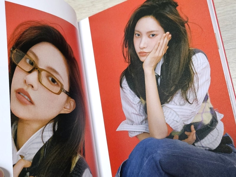 아일릿 3집 앨범 <bomb> 빌려온 고양이 '위버스샵 예판' 글릿(GLLIT) 버전 언박싱 앨범깡