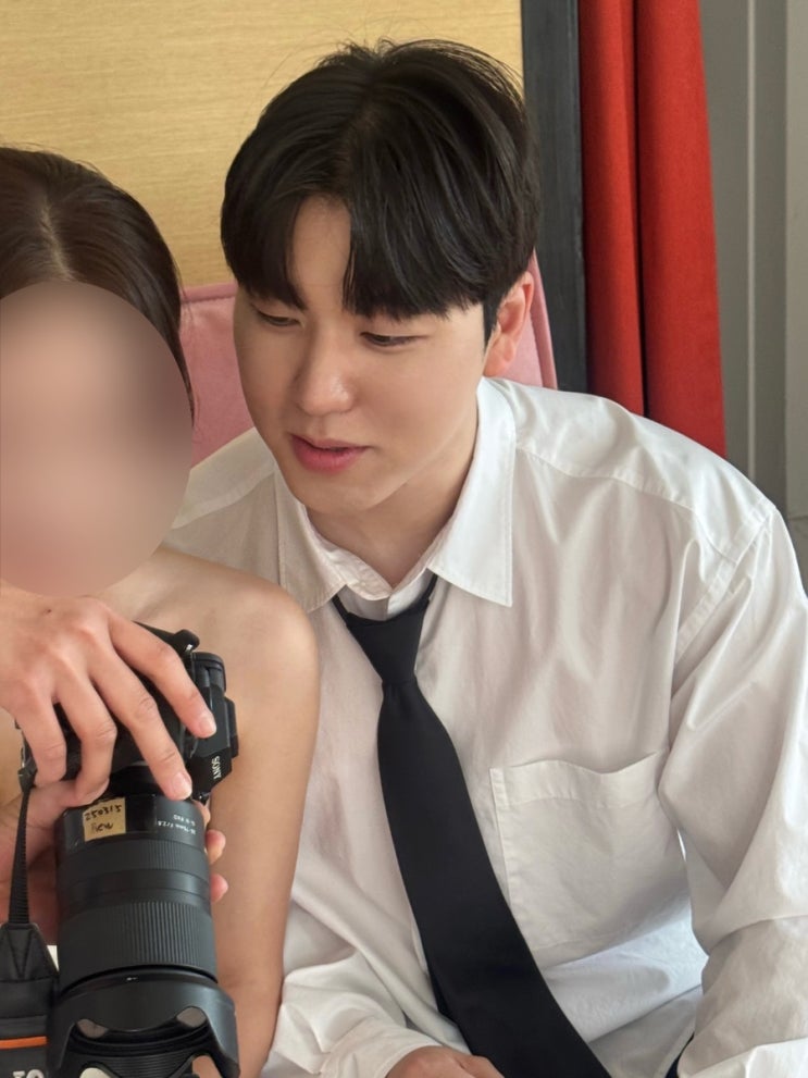 메이븐 청담 신랑 촬영메이크업 유지력