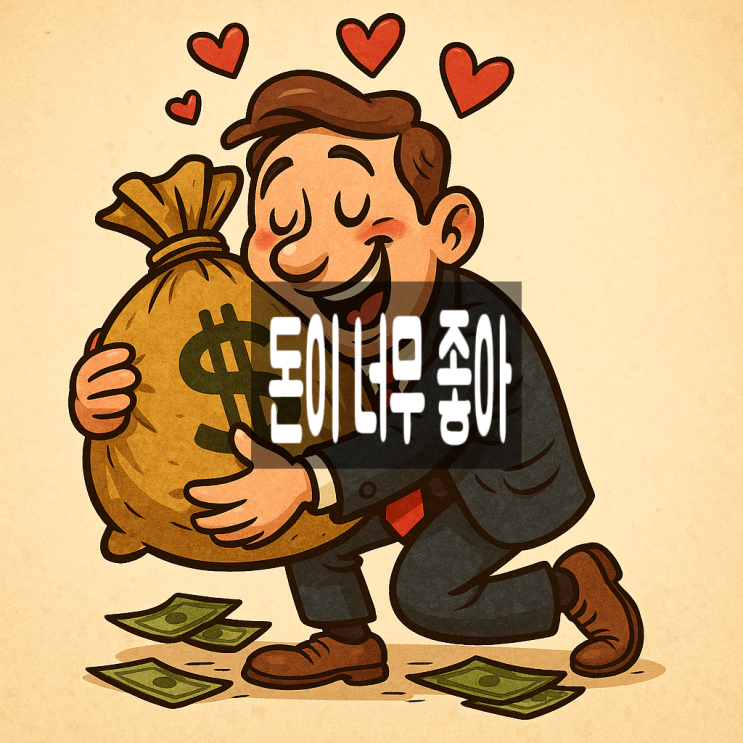  돈이 너무 좋아