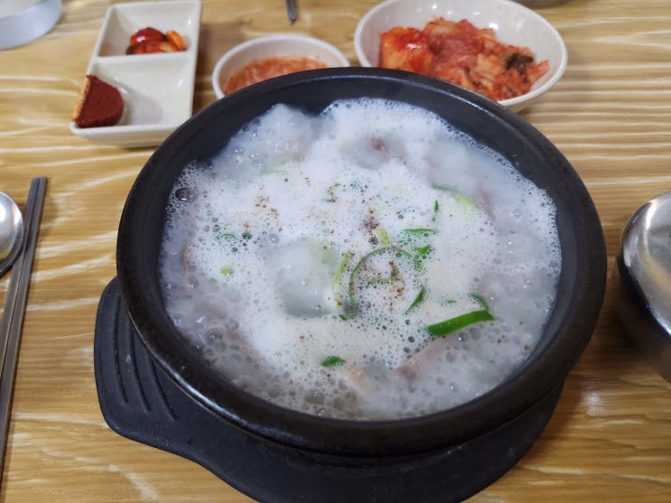평택 통복시장 현지인추천 순대국밥맛집 진미식당