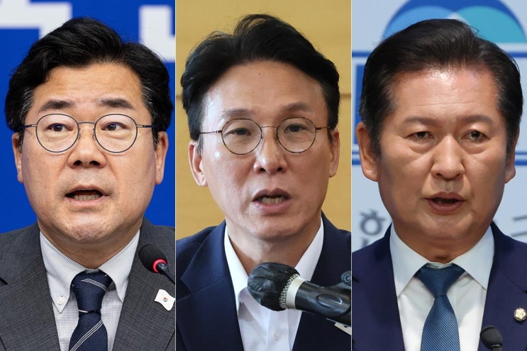 박찬대·<b>정청래</b>의 <b>김민석</b> 국무총리 후보 재산 의혹 방어전