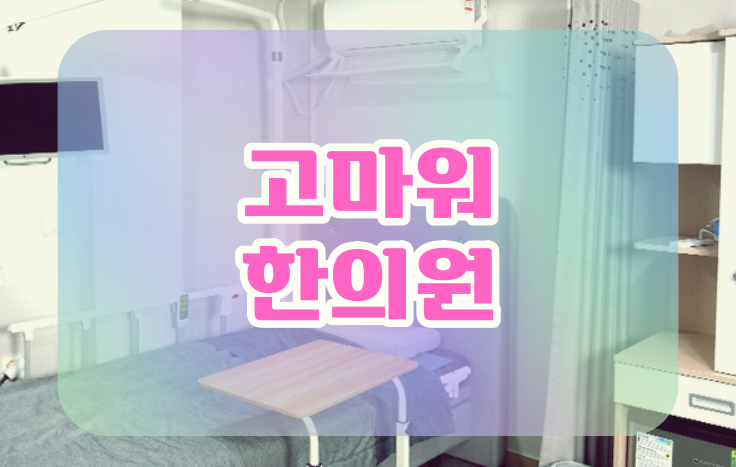 목동한의원 입원 편타성 손상이 입었을 때