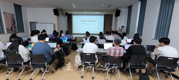  “카카오에 재직 중인 현직 AI  개발자에게 배우다” 광양청년꿈터, 한밤에 열린 ‘AI특강’ 성료